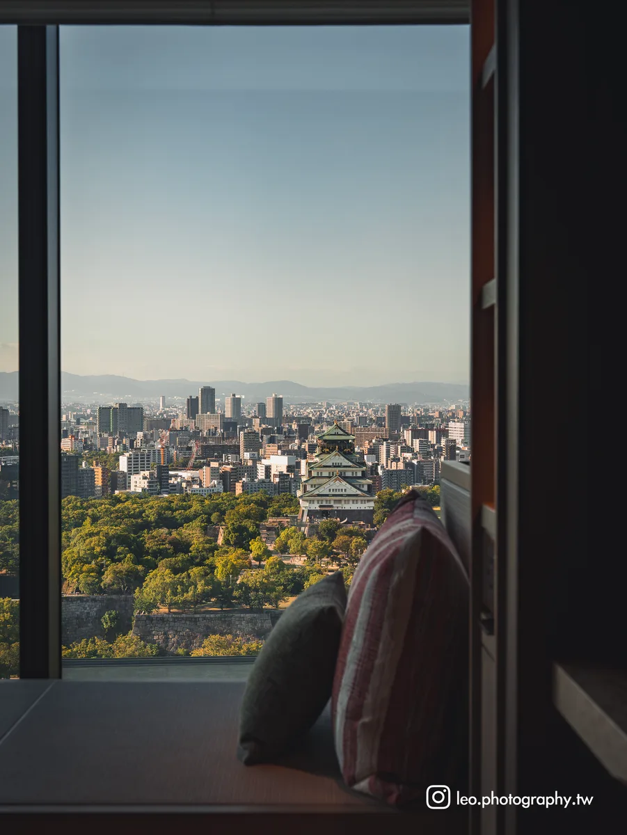 向後一靠,就能靜靜欣賞窗外景色。